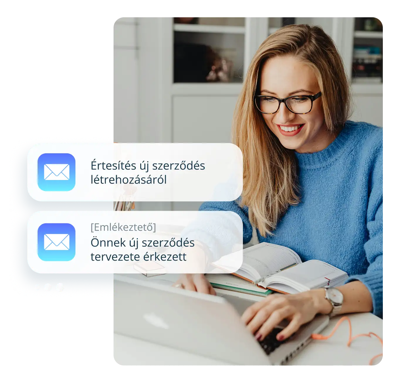 Lembretes automáticos e controlo do estado