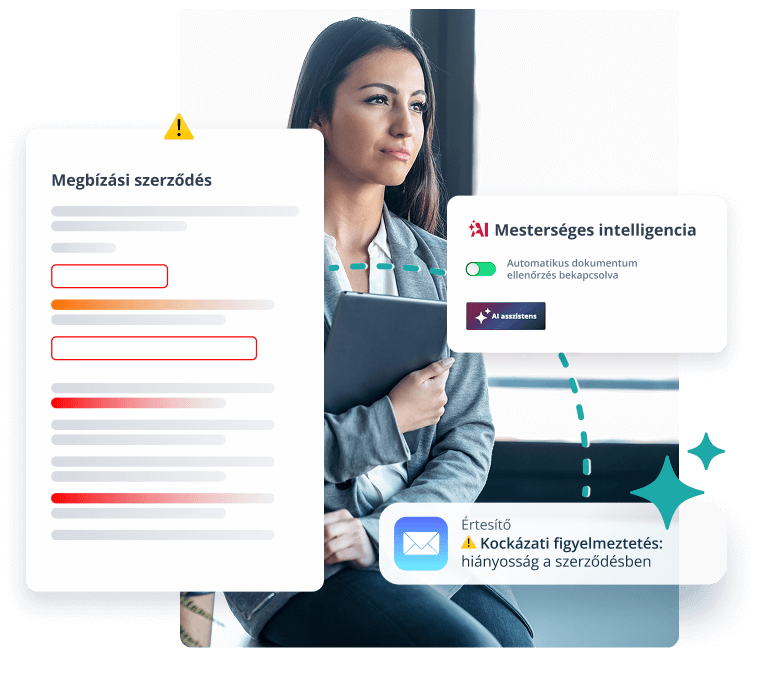 O seu assistente pessoal de IA analisa os contratos tal como você o faria.