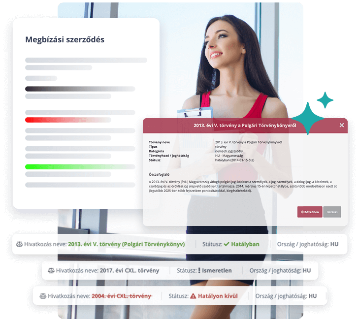 Mantenha-se em conformidade instantaneamente com o monitoramento jurídico inteligente